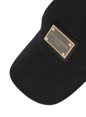 Dolce & Gabbana - Baseball cap with logo plate
