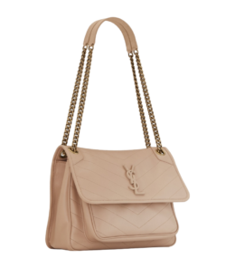 Saint Laurent - Monogram Leather Shoulder Bag
