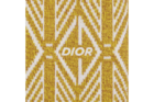 Christian Dior - Yellow and Ivory Technical Wool Jacquard