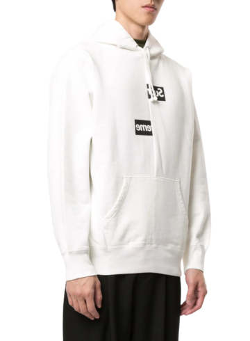 Supreme - Comme Des Garçons Pre-Owned x Supreme 2018 logo hoodie