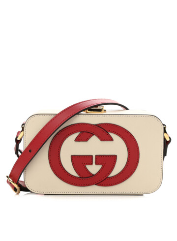 Gucci - Calfskin Mini Interlocking G Shoulder Bag