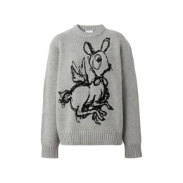 Burberry - Deer Graphic cashmere sweater