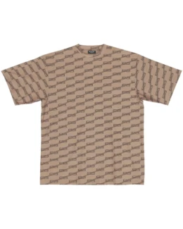Balenciaga - Monogram-Print Short-Sleeved T-Shirt