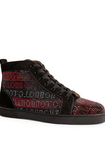 Christian Louboutin - Louis T.S.Q Suede Sneakers