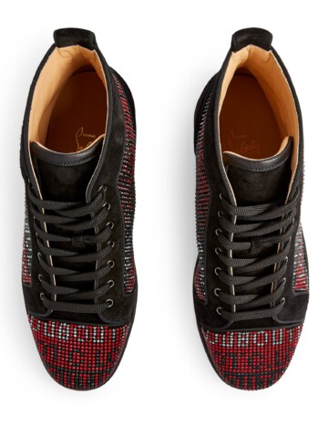 Christian Louboutin - Louis T.S.Q Suede Sneakers