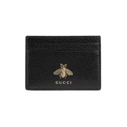 Gucci - Animalier Leather Card Case