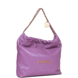 Chanel - 22 Chain Hobo Quilted Calfskin Medium